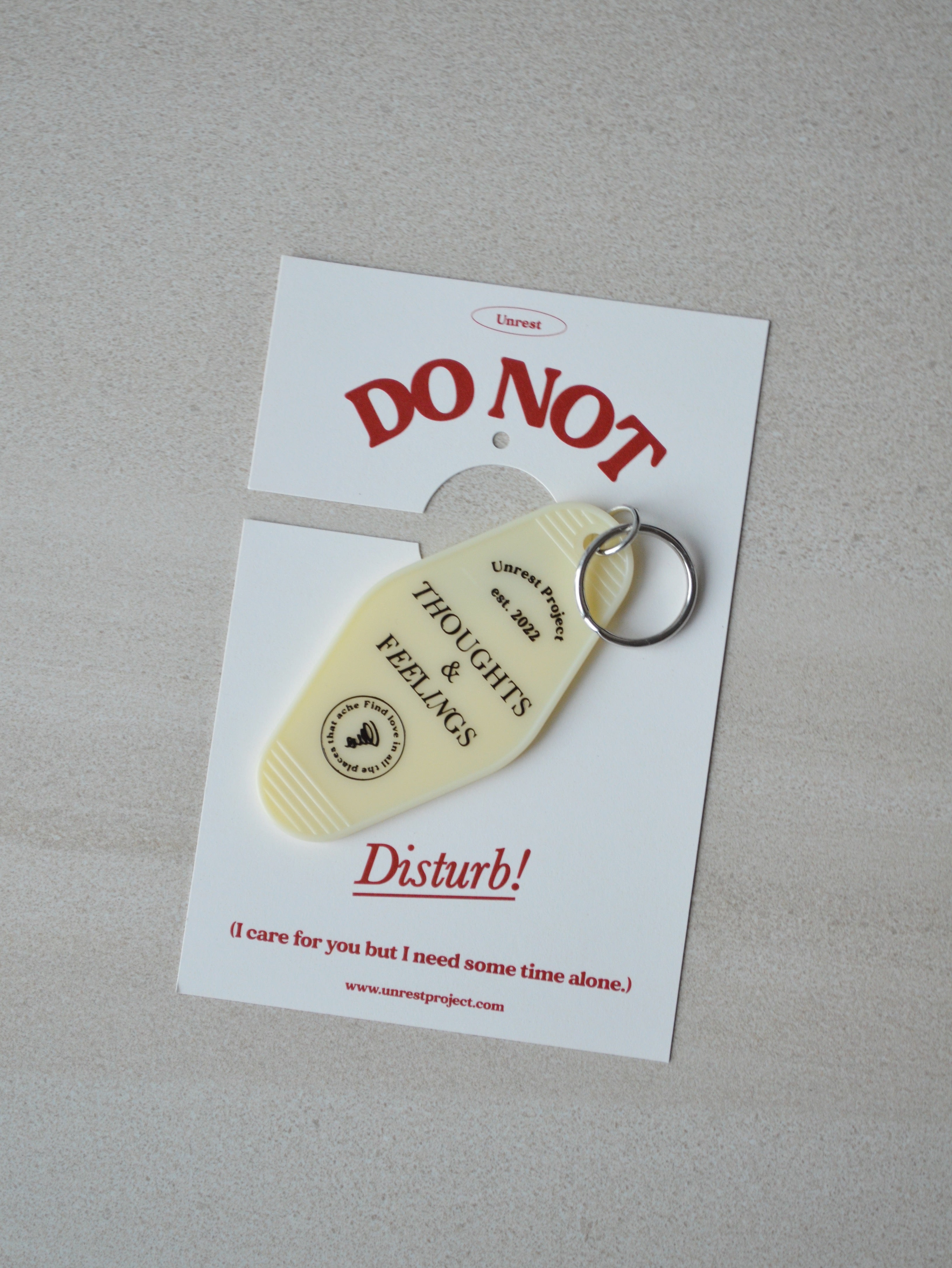 THOUGHTS & FEELINGS KEYCHAIN