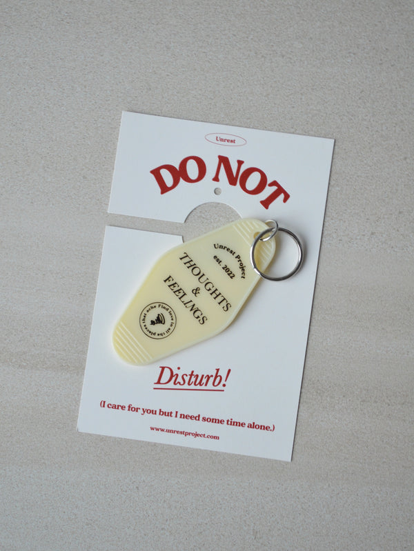 THOUGHTS & FEELINGS KEYCHAIN
