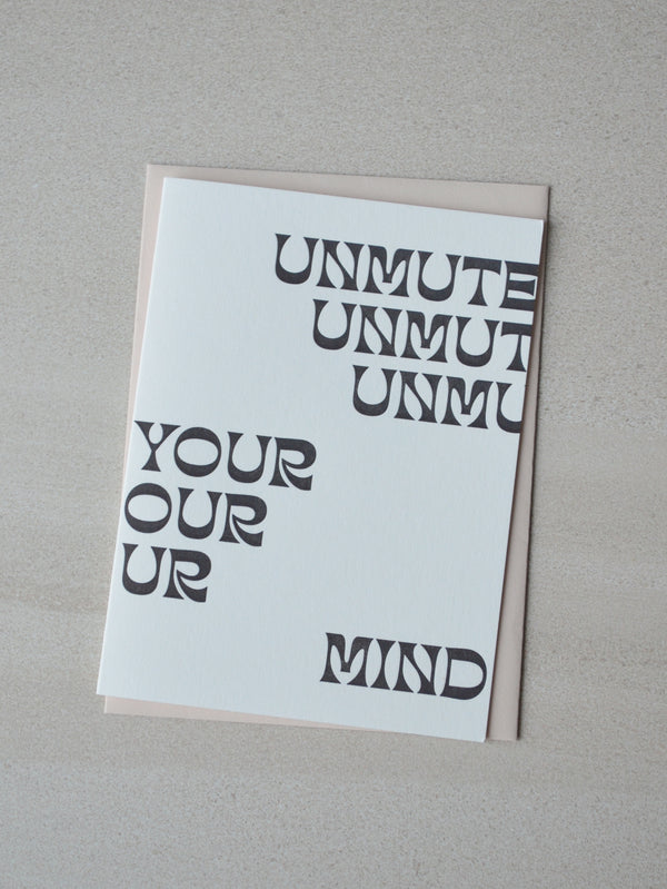 UNMUTE