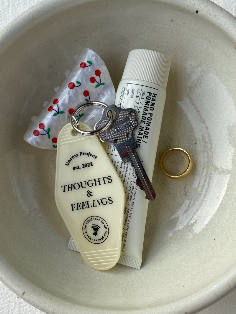 THOUGHTS & FEELINGS KEYCHAIN